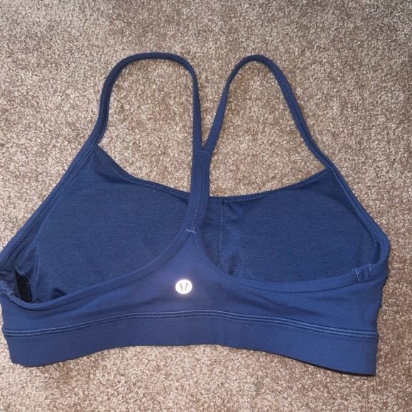 Lululemon y flow bra size 8 pitch blue!! - Picture 2 of 4